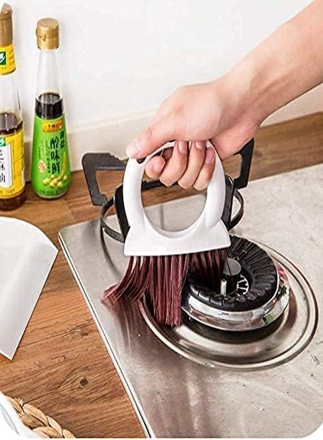 Hebezon Mini Hand Broom and Dustpan Set Small Dust Pan, Unbreakable, Plastic Desktop Cleaning Set Desktop Cleaning Set Multipurpose Cleanr, Multi Color - Image 5
